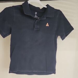 GAP Dark Blue Kids Polo with Bear Logo